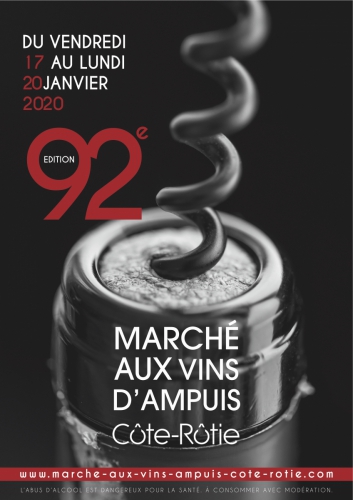 Marché aux Vins d'Ampuis, janvier 2020