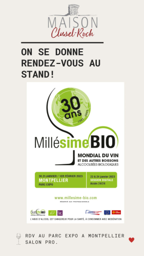 SALON (PRO) MILLESIME BIO 2023!